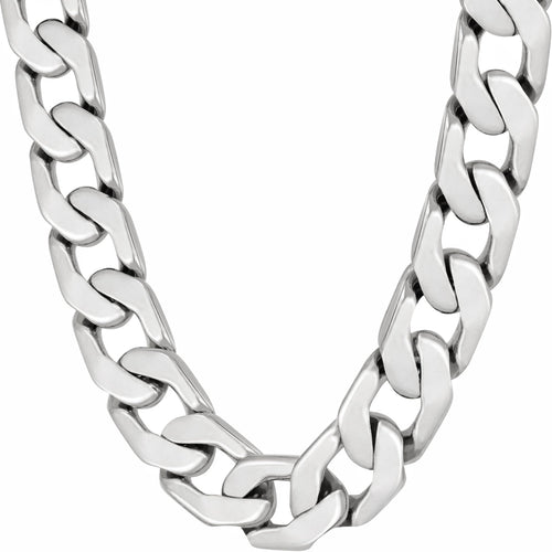 24K gold plated Cuban link chain for men